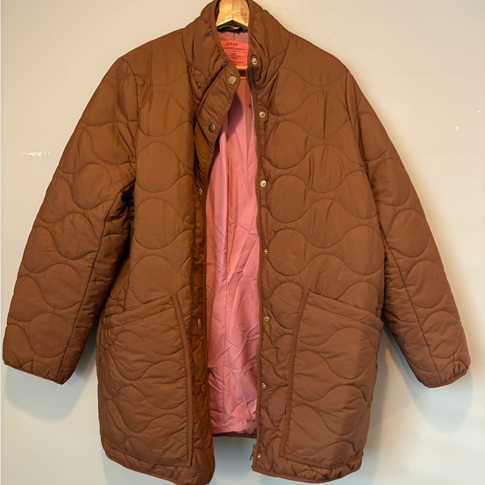 J. Crew Quilted Puffer Jacket